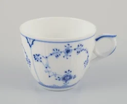 Vintage Kaffeetassen mit Untertassen aus Porzellan von Royal Copenhagen, 1930er, 8er Set