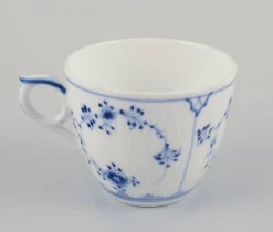 Vintage Kaffeetassen mit Untertassen aus Porzellan von Royal Copenhagen, 1930er, 8er Set