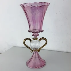 Vintage Kelch aus Muranoglas, 1930er