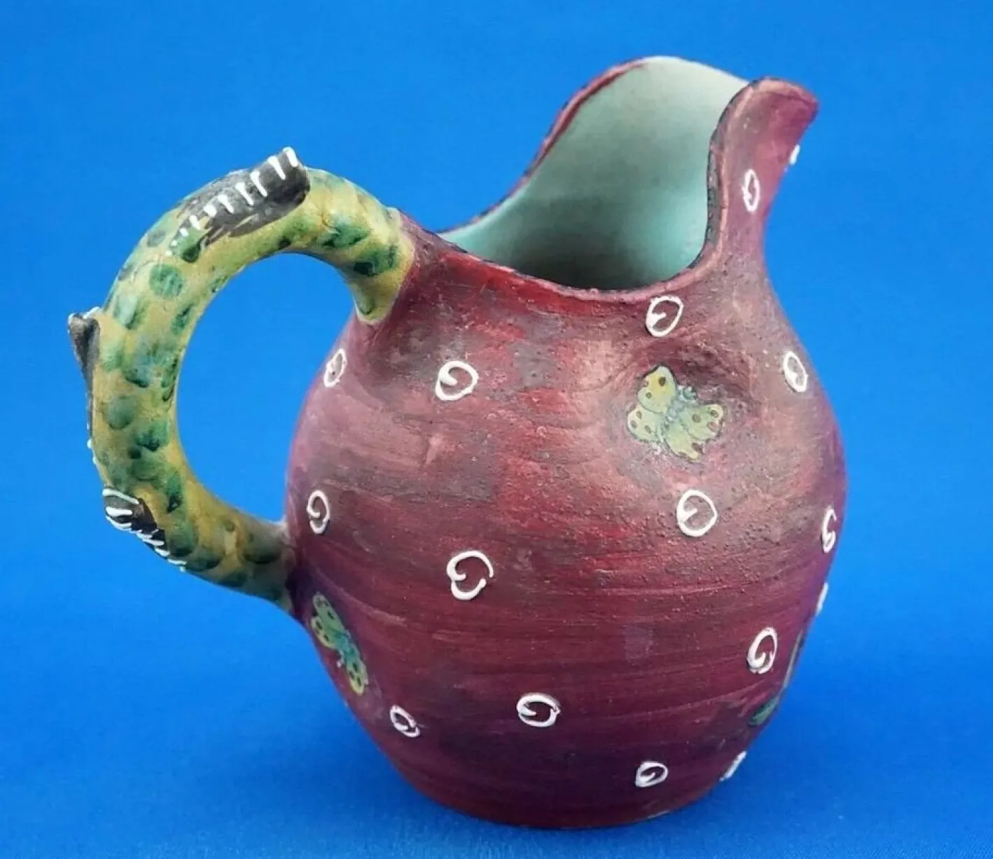 Vintage Keramikkaraffe von the Maiolica Artigiana Umbra Factory, 1950er