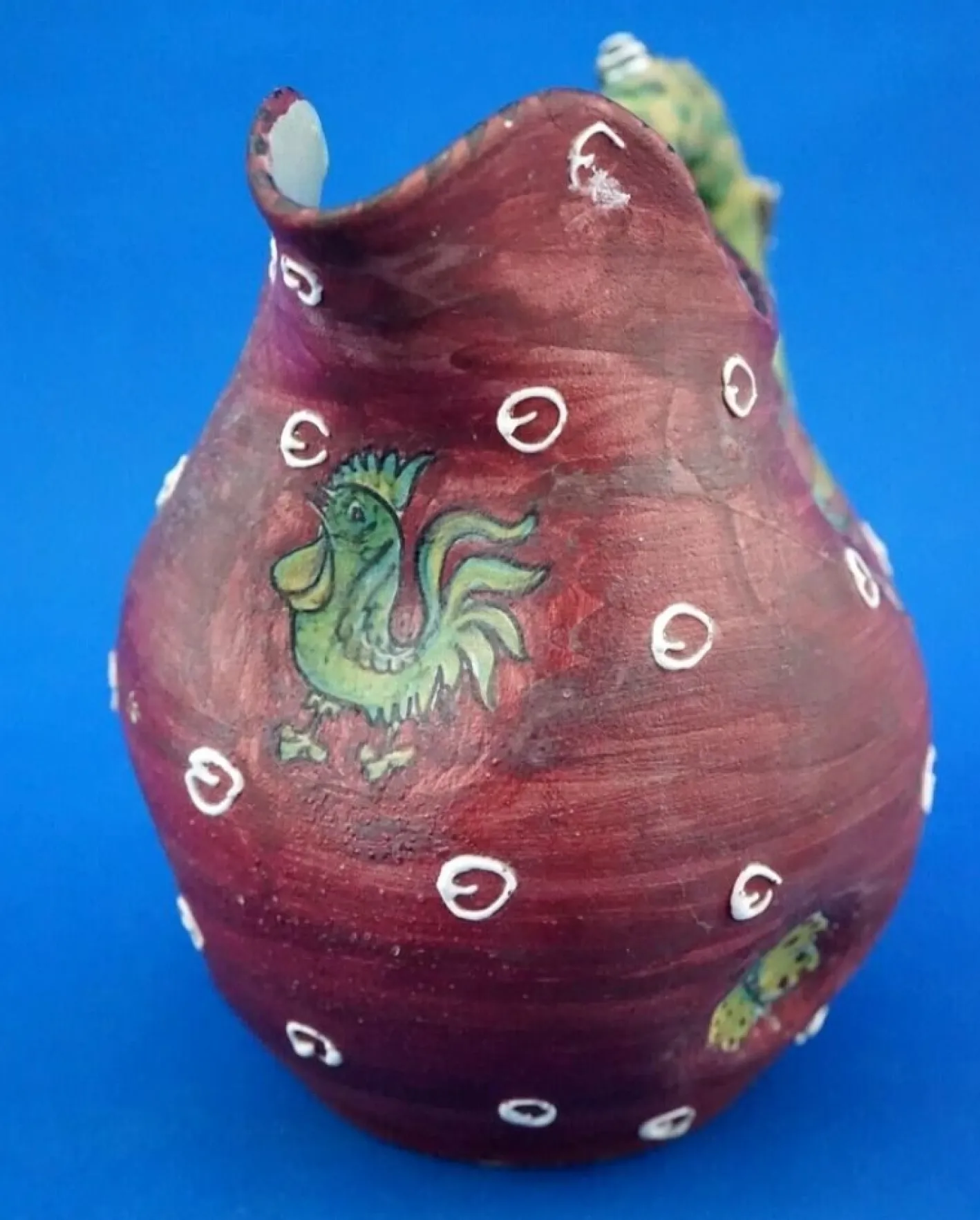 Vintage Keramikkaraffe von the Maiolica Artigiana Umbra Factory, 1950er