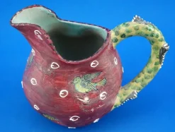 Vintage Keramikkaraffe von the Maiolica Artigiana Umbra Factory, 1950er