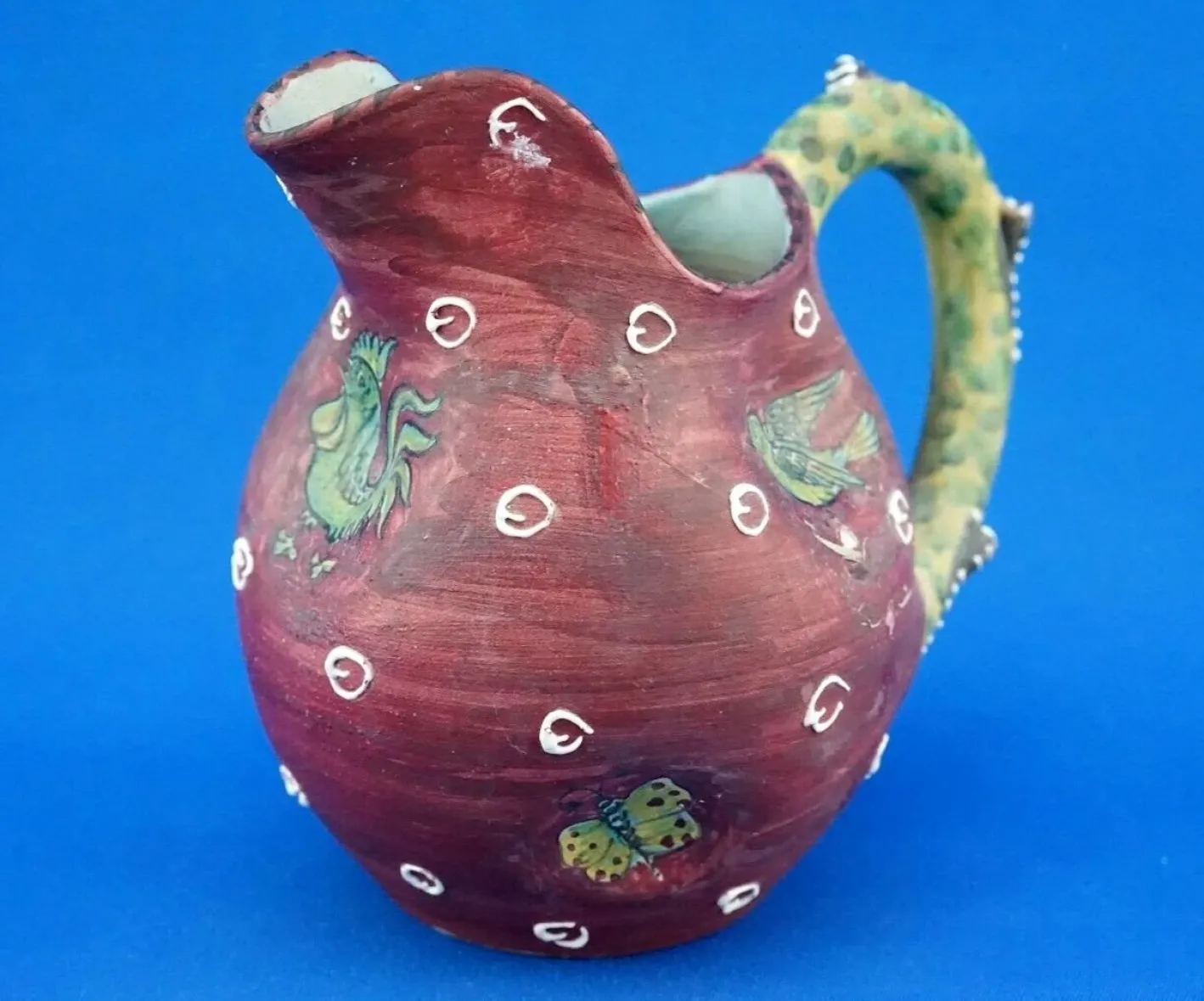 Vintage Keramikkaraffe von the Maiolica Artigiana Umbra Factory, 1950er