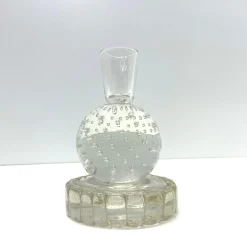 Vintage Kerzenhalter aus Muranoglas, 1940, 2er Set