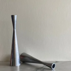 Vintage Kerzenhalter von Erika Pekkari, 1990, 2er Set