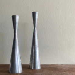 Vintage Kerzenhalter von Erika Pekkari, 1990, 2er Set