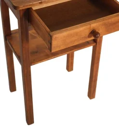 Vintage Kiefernholz Nachttisch, 1920er