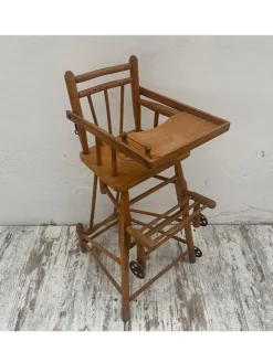 Vintage Kinderstuhl aus Holz