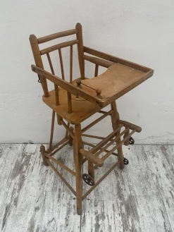 Vintage Kinderstuhl aus Holz