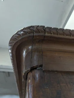 Vintage Kleiderschrank aus Pinienholz im Normannischen Stil