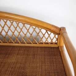 Vintage Kommode aus Rattan, 1970er