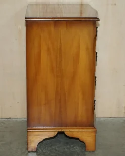 Vintage Kommode aus Wurzel- & Wurzel-Eibenholz, 2er Set