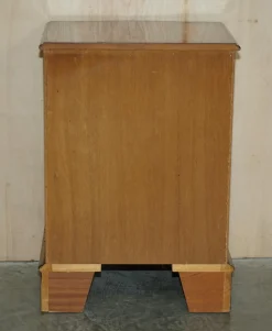 Vintage Kommode aus Wurzel- & Wurzel-Eibenholz, 2er Set