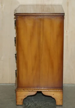 Vintage Kommode aus Wurzel- & Wurzel-Eibenholz, 2er Set