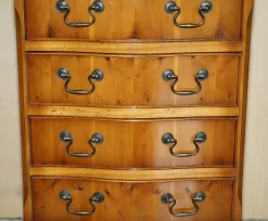 Vintage Kommode aus Wurzel- & Wurzel-Eibenholz, 2er Set