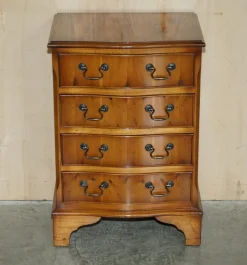 Vintage Kommode aus Wurzel- & Wurzel-Eibenholz, 2er Set