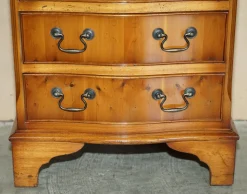 Vintage Kommode aus Wurzel- & Wurzel-Eibenholz, 2er Set