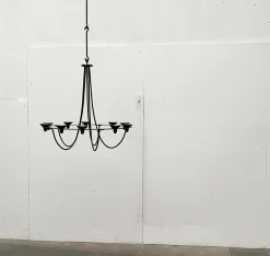 Vintage Kronleuchter aus Schmiedeeisen von Ehlén Johansson für Ikea, 1990er