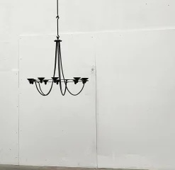 Vintage Kronleuchter aus Schmiedeeisen von Ehlén Johansson für Ikea, 1990er