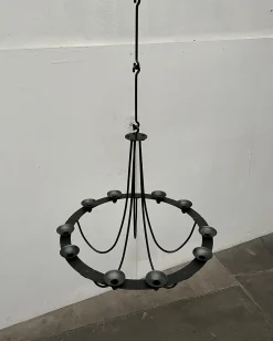 Vintage Kronleuchter aus Schmiedeeisen von Ehlén Johansson für Ikea, 1990er