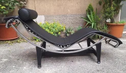 Vintage LC4 Sessel von Le Corbusier für Cassina, 1970er