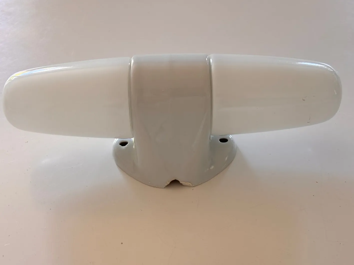 Vintage Modell 6068 Wandlampe aus Keramik von Wilhelm Wagenfeld für Lindner, 1958