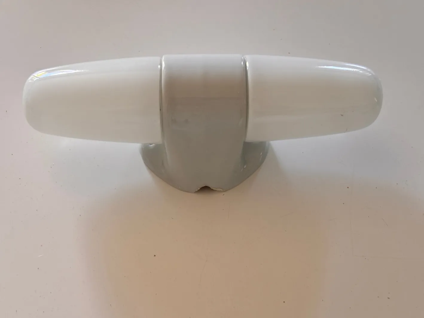 Vintage Modell 6068 Wandlampe aus Keramik von Wilhelm Wagenfeld für Lindner, 1958