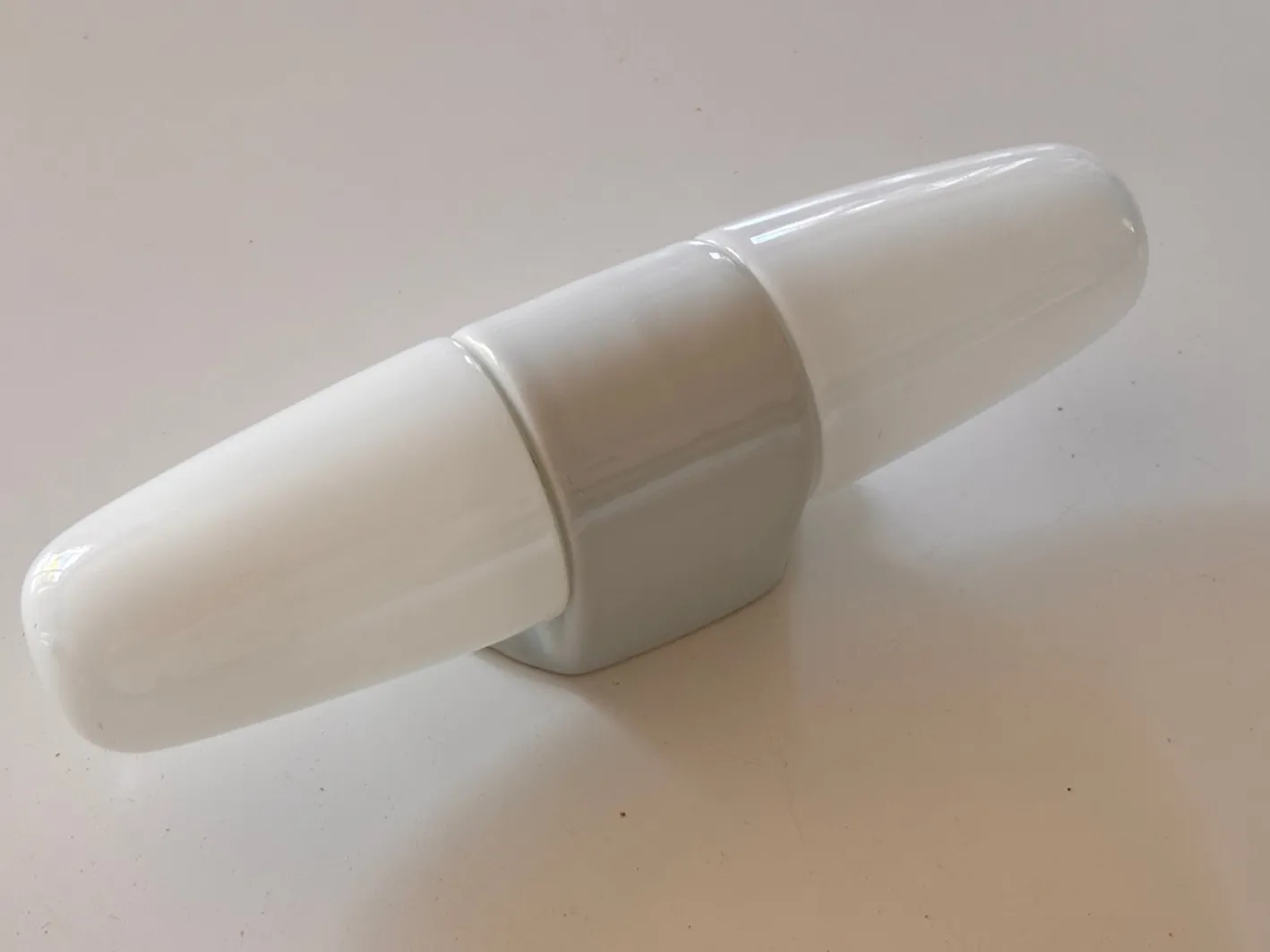 Vintage Modell 6068 Wandlampe aus Keramik von Wilhelm Wagenfeld für Lindner, 1958