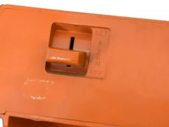 Vintage Modell 7150 Wecker in Orange, 1970er