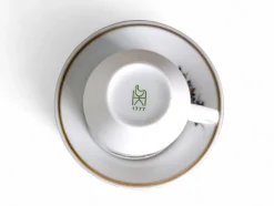 Vintage Mokkatassen-Set von Graf von Henneberg Ilmenau, 1960er, 8er Set