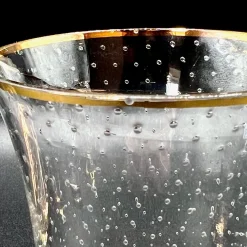 Vintage Murano Glas Limonade Set mit Bullicante Technik & Gold Verzierungen, 1950er, 5 . Set
