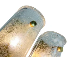 Vintage Murano Glas Wandlampen von Limburg, 1970er, 2er Set