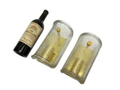 Vintage Murano Glas Wandlampen von Limburg, 1970er, 2er Set