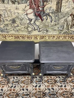 Vintage Nachttische, 2er Set