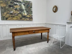 Vintage Oak Worktable, 1960s