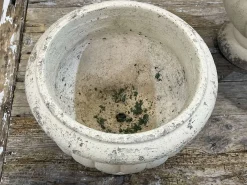 Vintage Pflanzgefäße aus Stein, 1970er, 2er Set