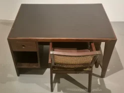 Vintage PJ-BU-02-A Pigeonhole Schreibtisch von Pierre Jeanneret, 1950er
