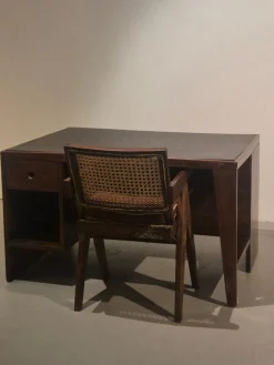 Vintage PJ-BU-02-A Pigeonhole Schreibtisch von Pierre Jeanneret, 1950er