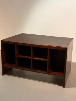 Vintage PJ-BU-02-A Pigeonhole Schreibtisch von Pierre Jeanneret, 1950er