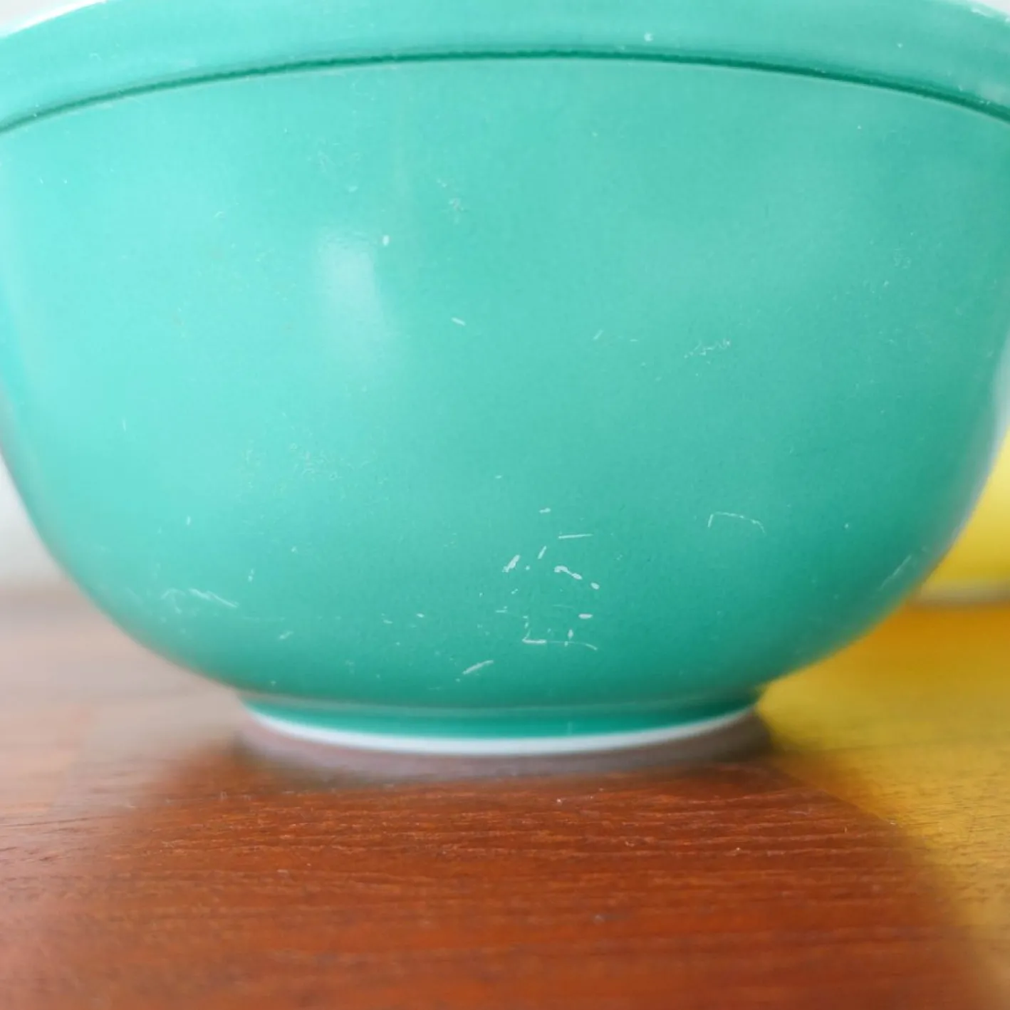 Vintage Pyrex Rührschüsseln, 1950er, 4er Set