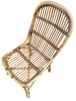 Vintage Rattan Stühle, 1960er, 4er Set