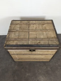 Vintage Reisekoffer aus Holz