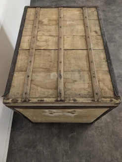 Vintage Reisekoffer aus Holz