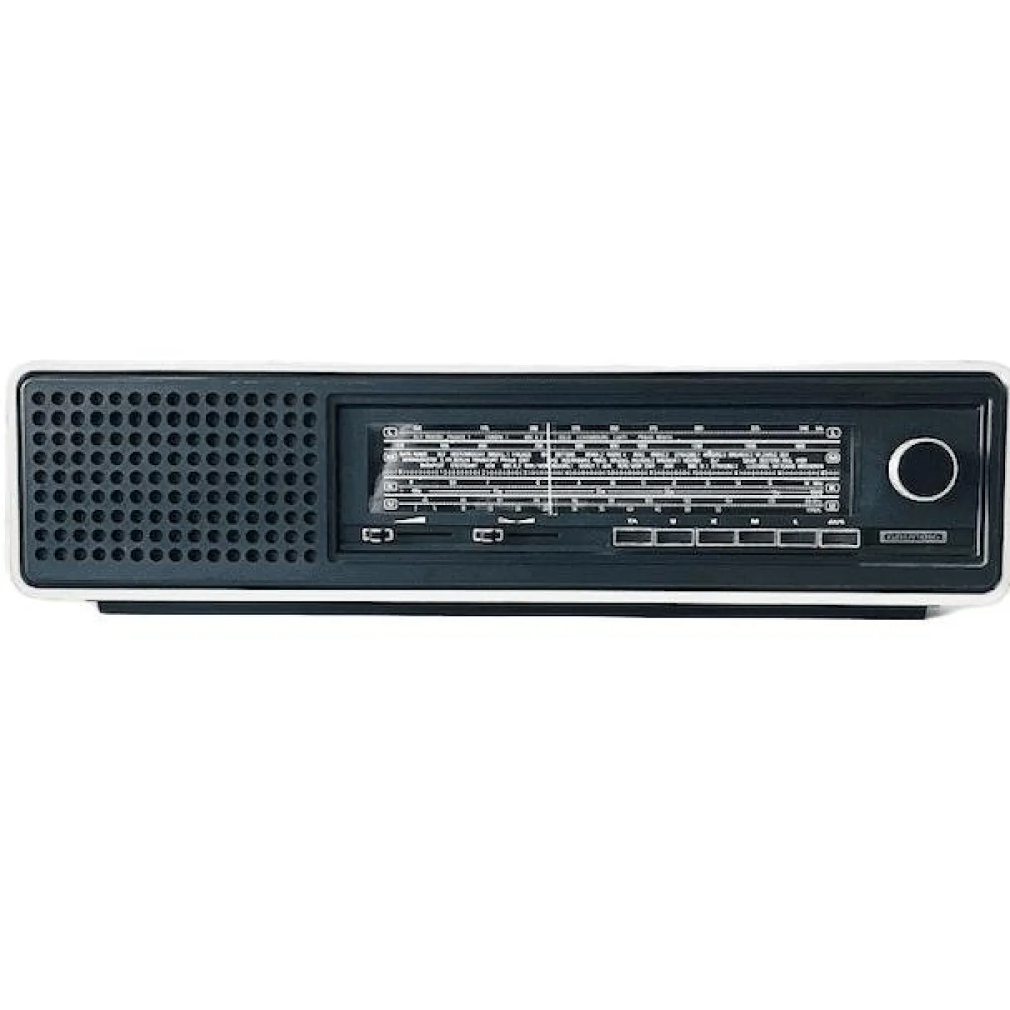 Vintage RF 420 Grundig Radio in Weiß, 1970er