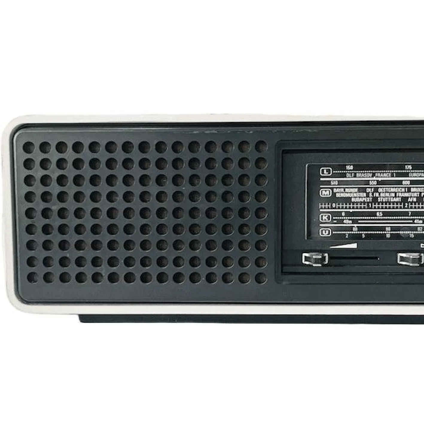Vintage RF 420 Grundig Radio in Weiß, 1970er