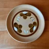 Vintage Sarreguemines Stoneware Dinner Plates, 1970s, Set of 9