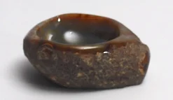 Vintage Schale aus Natürlichem Mineral, 1960er