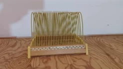 Vintage Schallplattenständer, 1970er, 3er Set
