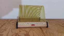 Vintage Schallplattenständer, 1970er, 3er Set