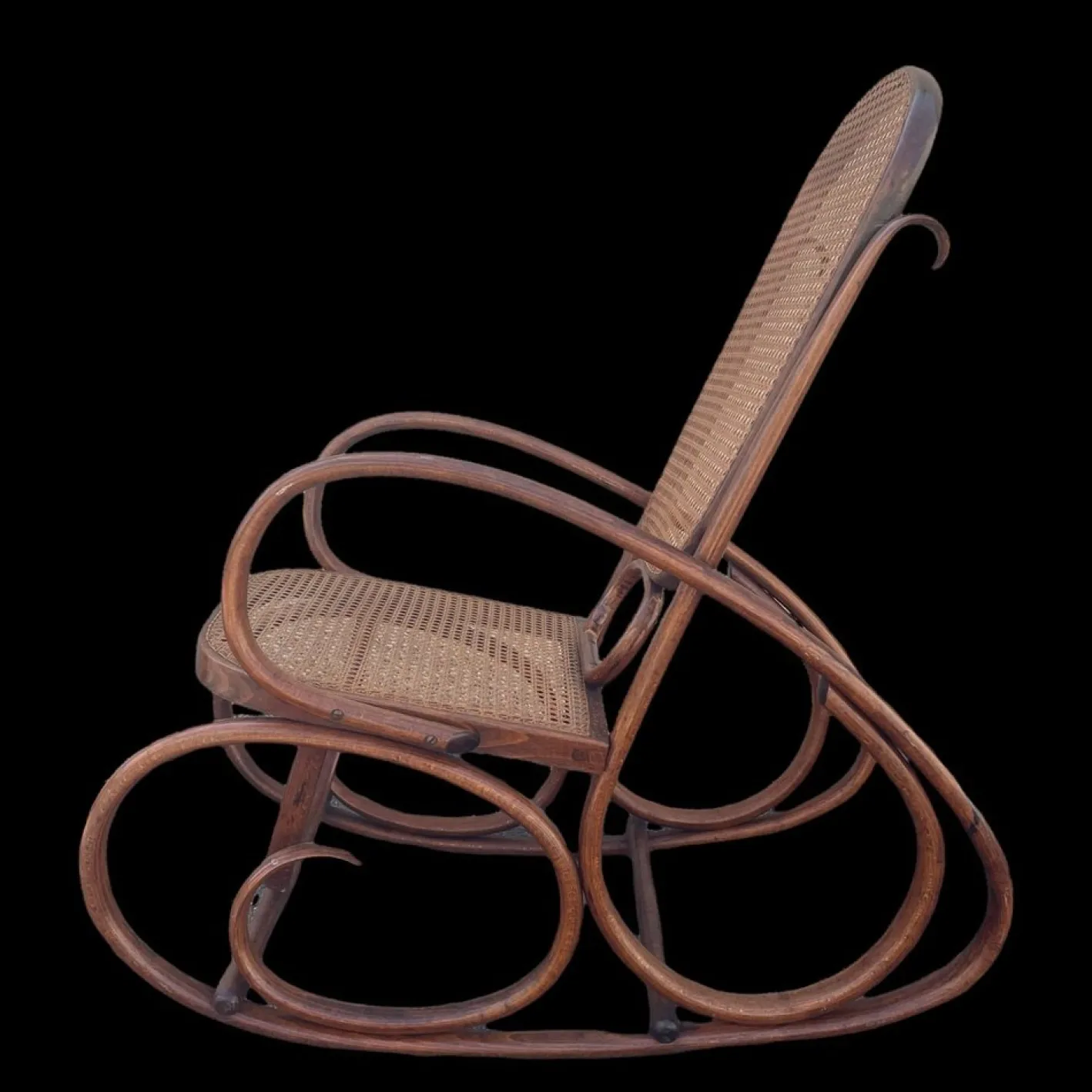 Vintage Schaukelstühle aus Buche, 2er Set